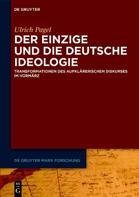 Book cover for Der Einzige Und Die Deutsche Ideologie