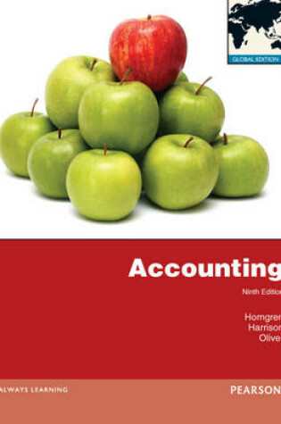 Cover of Accounting: Global Edition