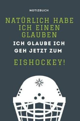Cover of Notizbuch Eishockey