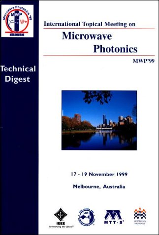 Book cover for International Topical Meeting on Microwave Photonics