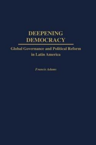 Cover of Deepening Democracy