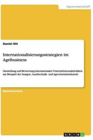 Cover of Internationalisierungsstrategien im Agribusiness