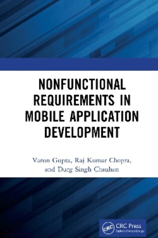 Cover of Nonfunctional Requirements in Mobile Application Development