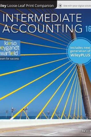 Cover of Intermediate Accounting, 16e Wileyplus (Next Generation) + Loose-Leaf