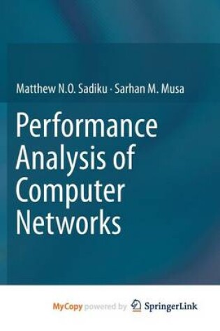 Cover of Performance Analysis of Computer Networks
