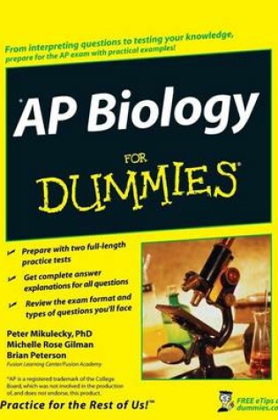 Cover of AP Biology for Dummies