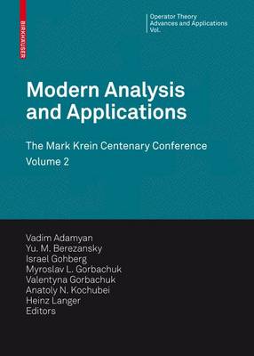 Book cover for Modern Analysis and Applications