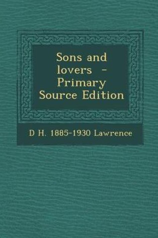 Cover of Sons and Lovers