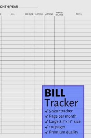 Cover of Bill Tracker