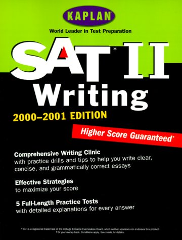 Book cover for Sat Writing 2000 2001