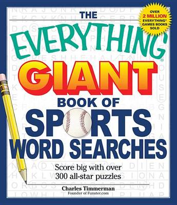 Book cover for The Everything Giant Book of Sports Word Searches