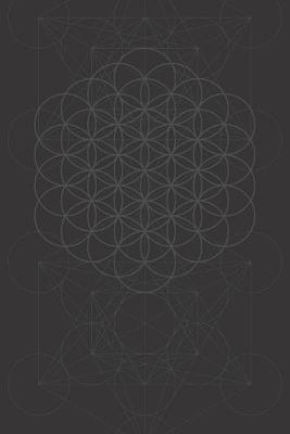 Book cover for sacred geometry metatron cube flower of life