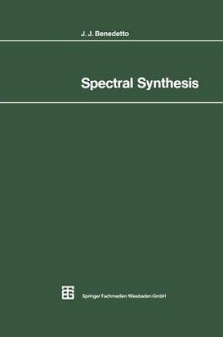 Cover of Spectral Synthesis