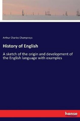 Cover of History of English