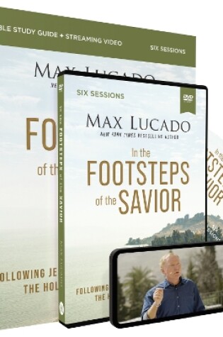 Cover of In the Footsteps of the Savior Study Guide with DVD