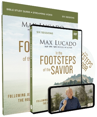 Book cover for In the Footsteps of the Savior Study Guide with DVD