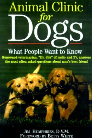 Cover of Animal Clinic for Dogs