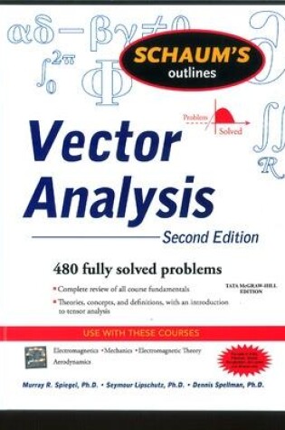Cover of Schaum's Outline of Vector Analysis, 2ed