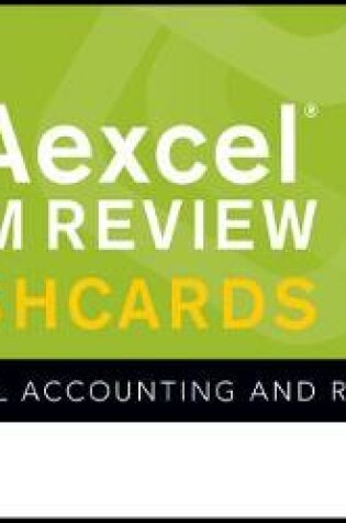 Cover of Wiley CPAexcel Exam Review 2019 Flashcards