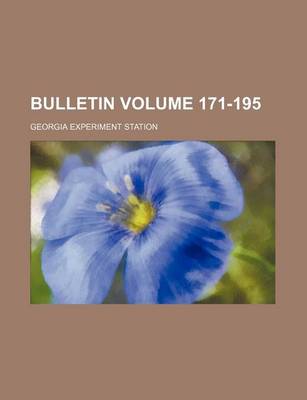 Book cover for Bulletin Volume 171-195