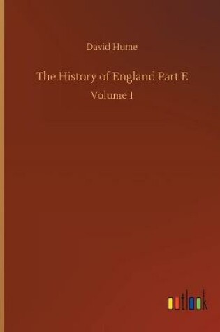 Cover of The History of England Part E