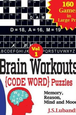 Cover of Brain Workouts (CODE WORD) Puzzles