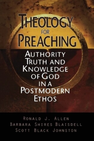 Cover of Theology for Preaching