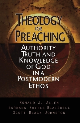 Book cover for Theology for Preaching