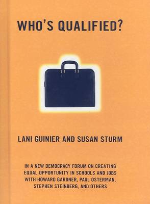 Book cover for Who's Qualified?