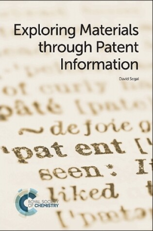 Cover of Exploring Materials through Patent Information