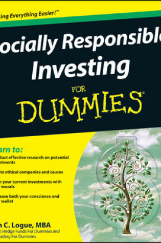 Cover of Socially Responsible Investing For Dummies