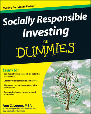 Book cover for Socially Responsible Investing For Dummies