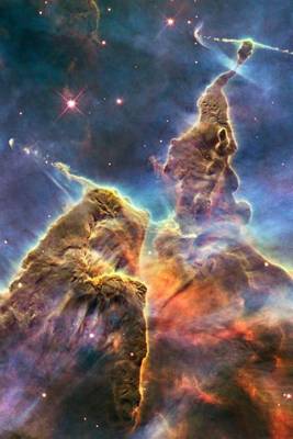 Book cover for Mystic Mountain in the Carina Nebula Outer Space