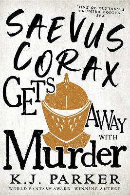 Book cover for Saevus Corax Gets Away With Murder