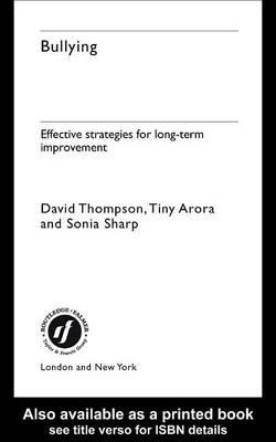 Book cover for Bullying: Effective Strategies for Long-Term Improvement