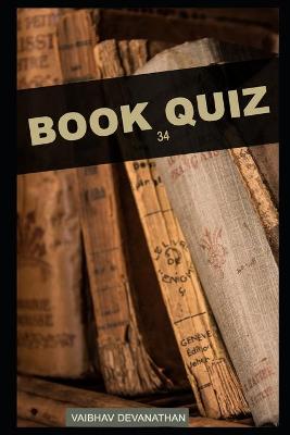 Book cover for Book Quiz - 34