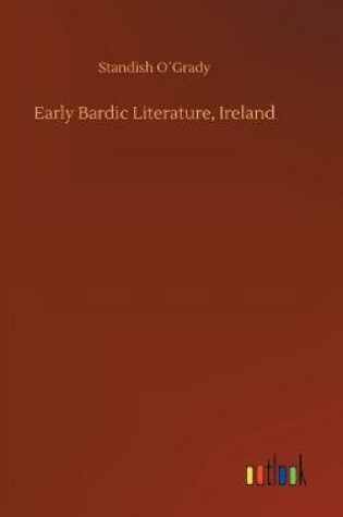 Cover of Early Bardic Literature, Ireland