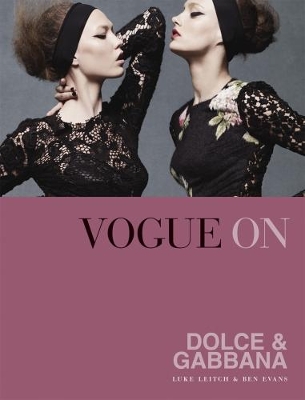 Book cover for Vogue on: Dolce & Gabbana