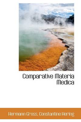 Book cover for Comparative Materia Medica
