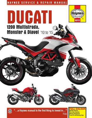 Book cover for Ducati 1200 Multistrada, Monster & Diavel ('10 To '15)