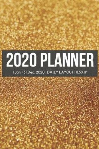 Cover of 2020 Gold Daily Planner