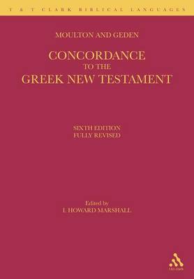 Cover of A Concordance to the Greek New Testament