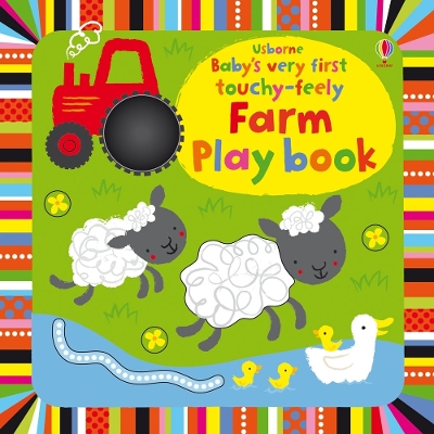 Book cover for Baby's Very First touchy-feely Farm Play book