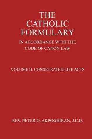 Cover of The Catholic Formulary