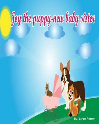 Book cover for Joy the puppy - New baby sister
