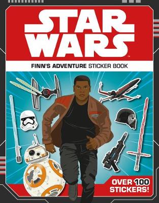 Book cover for Star Wars Finn's Adventure Sticker Book