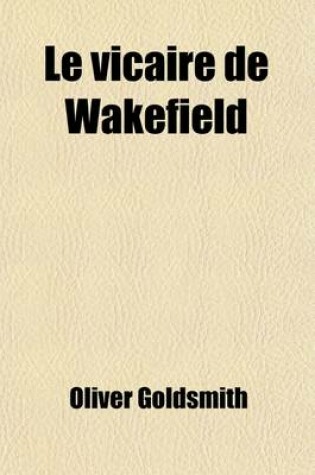 Cover of Le Vicaire de Wakefield