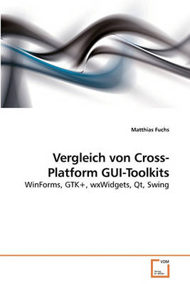 Book cover for Vergleich von Cross-Platform GUI-Toolkits