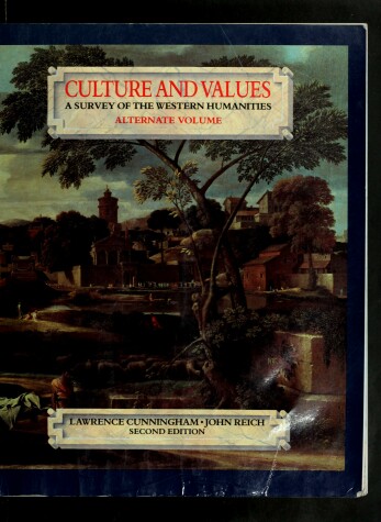 Book cover for Cunningham Culture & Values 2e Alt Vol