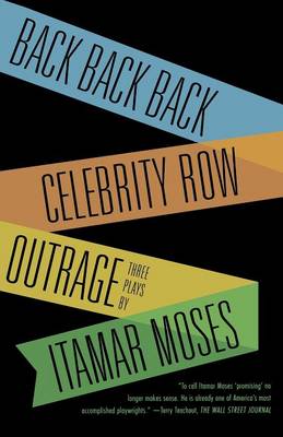 Book cover for Back Back Back; Celebrity Row; Outrage